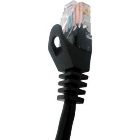 CHIPTECH, INC DBA VERTICAL CABLE Vertical Cable CAT5e Snagless Molded Patch Cable, 5 ft. (1.5 meter), Black 092-606/5BK